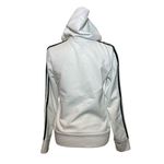 Adidas White  Zip-Up Hoodie Photo 1