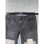 LOGO By Lori Goldstein LOGO‎ Lavish Lori Goldstein Boyfriend Jeans Women 16P Denim Patchwork Boho Photo 2