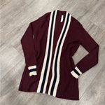 RDI  open front burgundy cardigan ✨ Photo 2