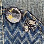 Akademiks AKDMKS Y2K Denim Patchwork Graffiti Coveralls Jumpsuit Flightsuit HipHop Belted Photo 4