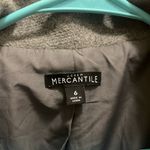 J.Crew Women's Gray mercantile coat full zip size 6 Photo 1