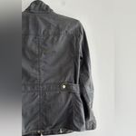 J.Crew Grey Relaxed Boyfriend Field Shirt Jacket, Size Small Petite Photo 14