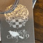 Vince Camuto Sz Medium Canyon Linen Blend Striped Pants W/Flyaway Legs Tie Belt Photo 13