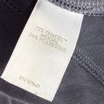 Pure Jill Sand Washed Tencel Modal Blend Short Sleeve Top Women's M Gray Size M Photo 4