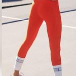 Free People Movement Sock It To Me Leggings Flame Women’s Orange Size XS Photo 2