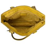 Fossil  Mustard Yellow Soft Leather Shoulder Bag Photo 4