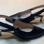 Nannette Women's Black Slingback Shoes Size 6 Photo 0