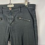 Current/Elliott The Soho Zip Stiletto Black Coated Skinny Jeans 29 $248 Photo 51