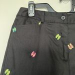 Harvé Benard 𝅺Harve Benard capris Pants Size 8 Embroidered NWOT Photo 1