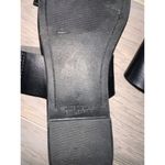 Old Navy  Faux Leather Double Strap Sandals Black Size 8 Photo 5