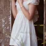 C’isa White Dress Size M Photo 1
