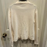 Orvis  Off White Cotton Cardigan Women's Size Large‎ Button Down Gorpcore Photo 6