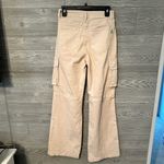 Vibrant  cream‎ wide leg cargo pants size small NWT Photo 1