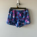 Lilly Pulitzer Floral Blue and Pink Women's Shorts S Photo 3