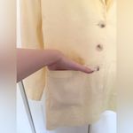 Majorelle NWT  My Way Blazer Long Line Blazer Butter Yellow Size Small Photo 7