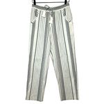 Anthropologie Women’s Essential Beach Pants Black/Cream Size Small Petite Photo 2