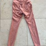 Outdoor Voices Light Pink/Orange Striped Leggings Sz Small Photo 3