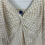 Old Navy Neutral Gingham Print Twist Front Tank Top Size XL Photo 5