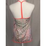Karlie  ~ Sleeveless Top With Spaghetti Straps Racerback ~ Size Small Multicolor Photo 3