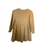 BCBGMAXAZRIA  Beige Wool/Angora Blend Peplum Button Down Sweater Women Sz L Photo 1