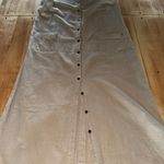 Royal Robbins  Button-Down Tan Maxi Dress 100% Cotton Photo 0