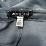 Urban Outfitters NWOT Satin Disco Flare High Rise Dress Pants Steel Blue Size 12 Photo 9