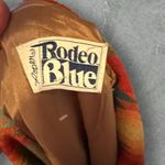 Roper Rodeo Blue Southwestern Style Coat Lined Size L Photo 6