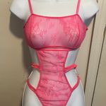 Victoria's Secret Victoria Secret Hot Pink Sexy Lace Lingerie Size Small Photo 3
