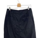 Anthropologie  Maeve The Colette Linen‎ Blend Maxi Skirt Black Size Medium Photo 8