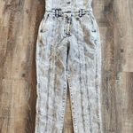 Retrofête Retrofete Ben Jumpsuit in Light Acid Grey Size 26 Halter Open Back NWT *NO Belt* Photo 2