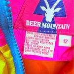 Vintage neon 80s 90s y2k fresh prince deer mountain ski jacket / hat 12 jacket Green Photo 7