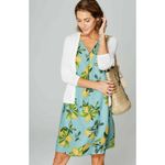 J. Jill Love Linen Lemon Print Sleeveless A Photo 3