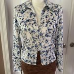 ZARA  Satin Button Front Blouse. Size L  Photo 6