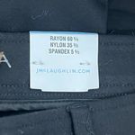 J. McLaughlin  Becca Pant 4 NWT $165 Skinny Career Stretch Capsule Black Solid‎ Photo 5