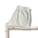 Talentless  100% Cotton Fleece Lounge Shorts Women’s Medium Cream Off White Photo 4