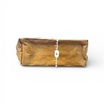 Camel Tan Plastic/Waterproof Tote Bag Medium Work Office Minimalist Carryall Photo 3