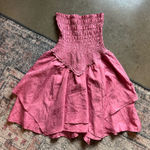 Urban Outfitters  poppy pink strapless tube mini dress small Photo 0