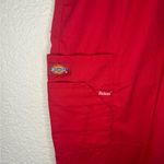 Dickies  Bold Red Cargo scrub  Pants Photo 4