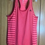 Adidas  Orange Red Relaxed Sleeveless Tank Top Photo 0