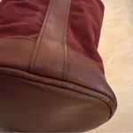 A.P.C. Canvas Bucket Bag Red Photo 4