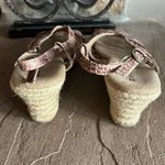 Naturalizer  Wedge Brown Snake Sandals Photo 3