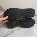 Clarks Women's Neutral Beige Leather Slide On Mules Sz 8 Comfort Outdoors Photo 7