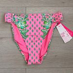 Lilly Pulitzer NWT  High Waisted Clancy Bikini Bottom Pink Shandy Photo 3