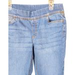 Denim & Co . Cozy Touch Petite Slim Straight Jeans Medium Wash 12 Petite NWOT Photo 2