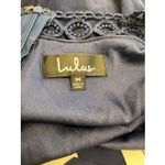 Lulus  Any Sway Shape or‎ Form Navy Lace Halter Dress -Medium Photo 8