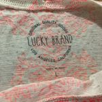 Lucky Brand  Printed Linen Blend Tank Top Size Large Photo 6