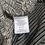 Ruby Rd. Women Large Blouse With Black and White Stripes Long Sleeve Round Neck Photo 1