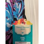 Pioneer Woman purple and blue‎ floral tiered peasant skirt NEW XXXL Black Size undefined Photo 5