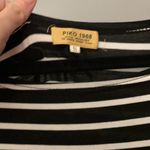 Piko Black & White Striped Long Sleeve Dolman Photo 1