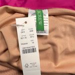 J.Crew NWT  Women's Pink Ruched V-Neck One-Piece Swimsuit Size 18 Poolside Photo 6